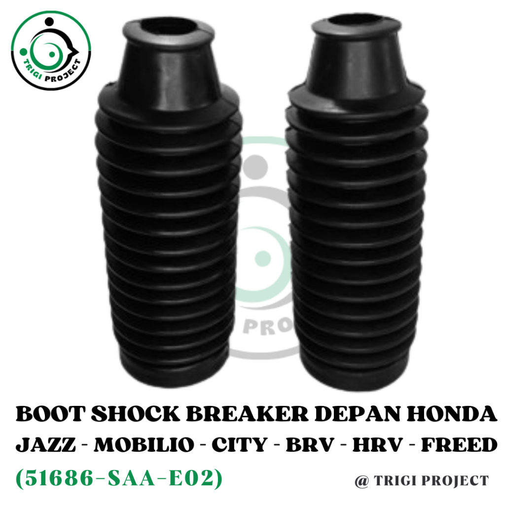 Karet Boot Stopper Stoper Shock Breaker Shockbreaker Depan Mobil Honda Jazz - Mobilio - City - BRV -
