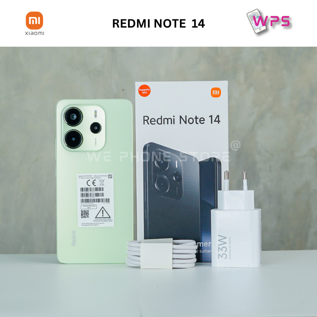 REDMI NOTE 14  8/128GB 8/256GB SECOND/BEKAS ORIGINAL FULLSET