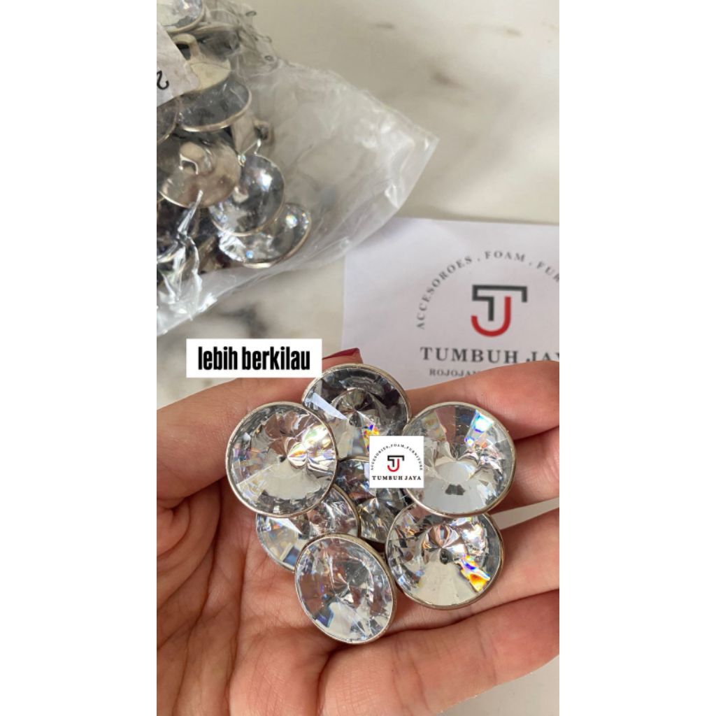 Kancing Aplikasi/kancing sofa diamond/kancing kristal permata hiasan sofa jok/200pcs