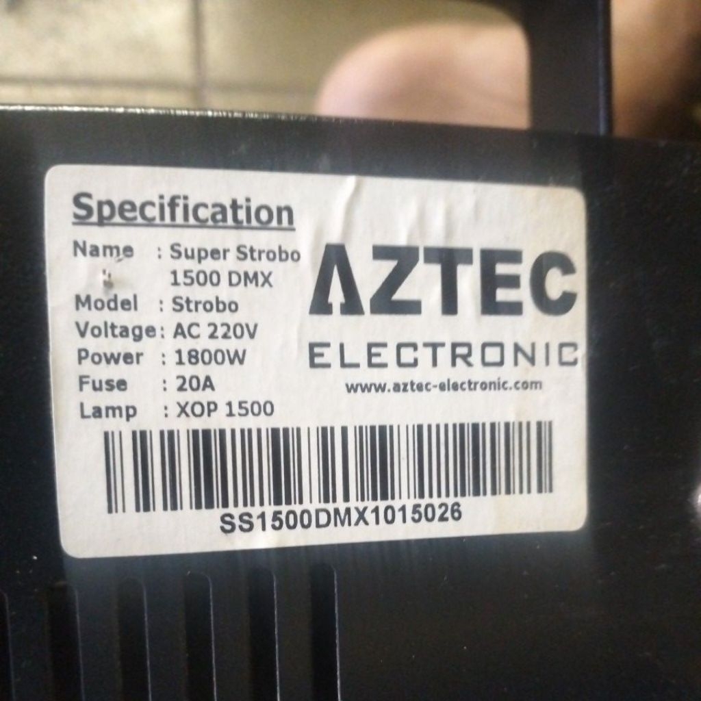 lampu Strobo Aztec 1500 dmx
