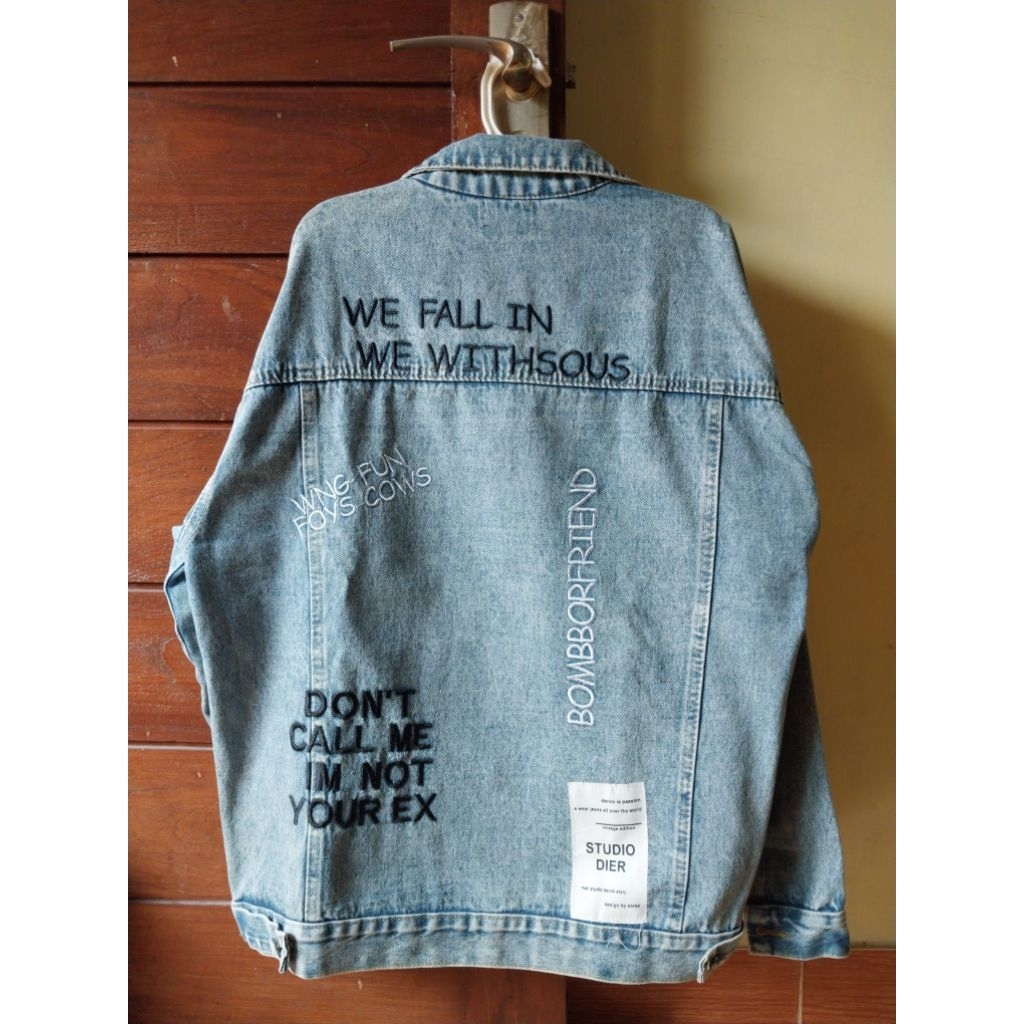 Preloved AMR Original - We Fall In Vintage 1353 - Jaket Jeans Denim Jacket