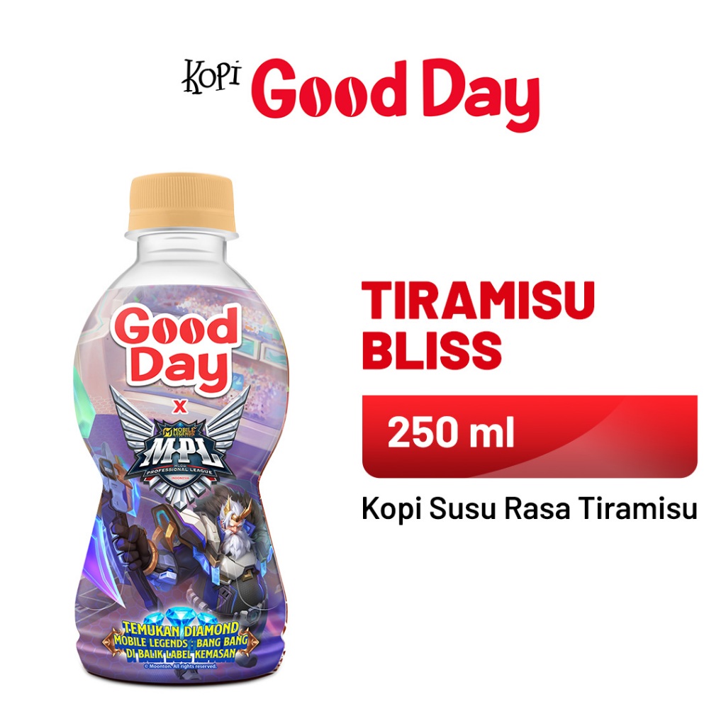 

GOOD DAY Tiramisu Bliss Ready To Drink 250 ml