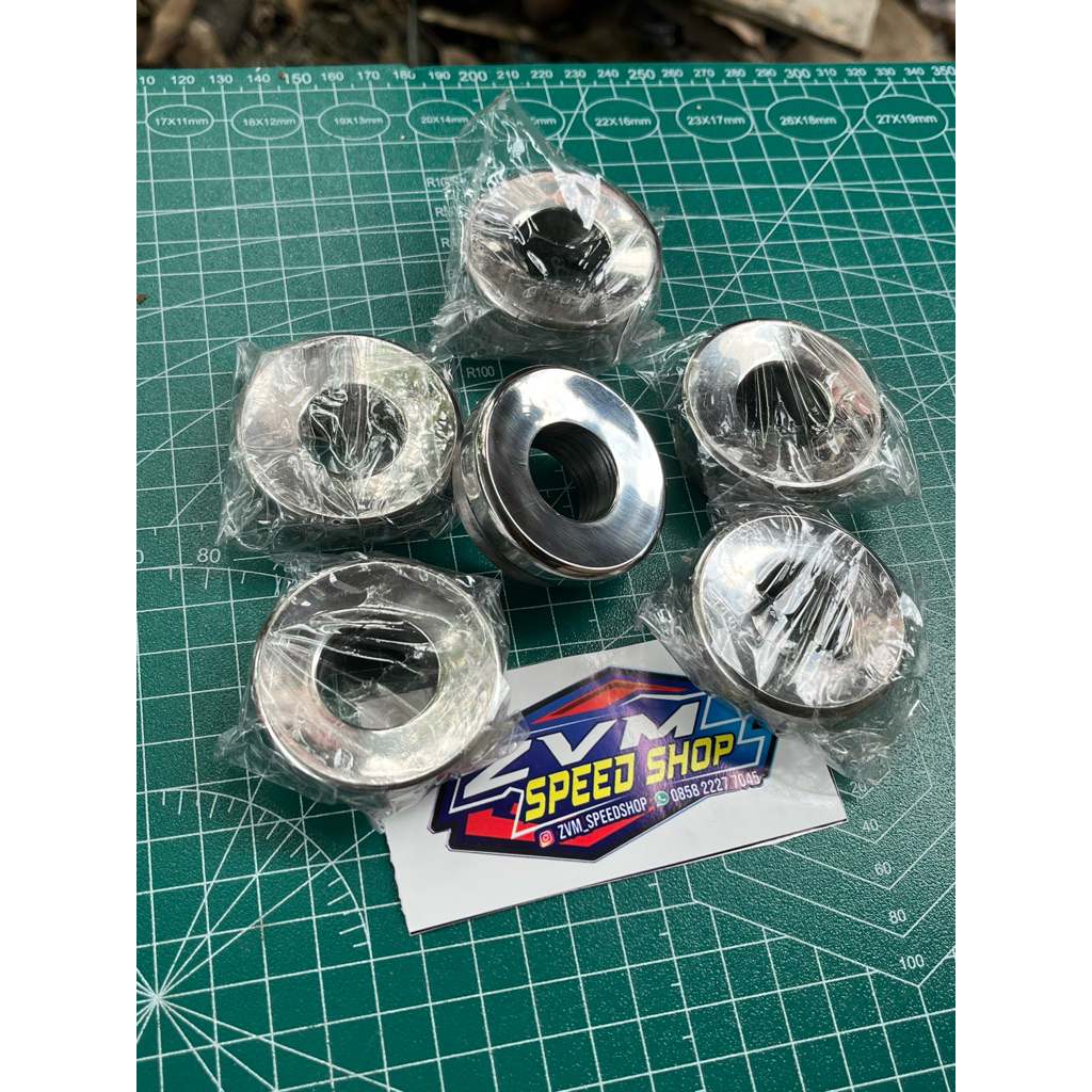 Monel Ujung Knalpot Mio / Vario Cekung Stainless Anti Karat