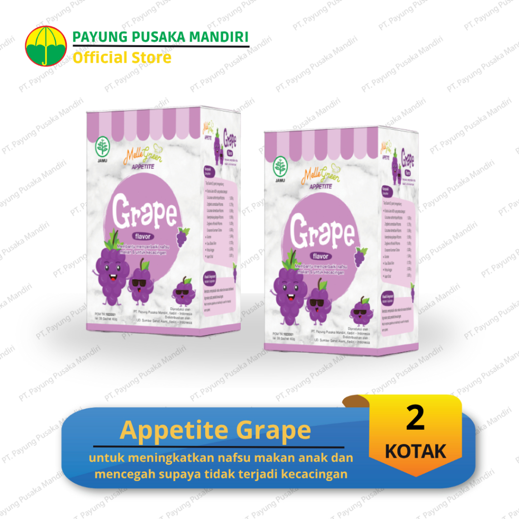 

Mellegreen Appetite Anggur PREMIUM, Harga Ekomis