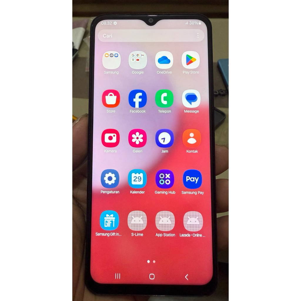 lcd touchscreen+frame samsung galaxy A13/A135F original copotan