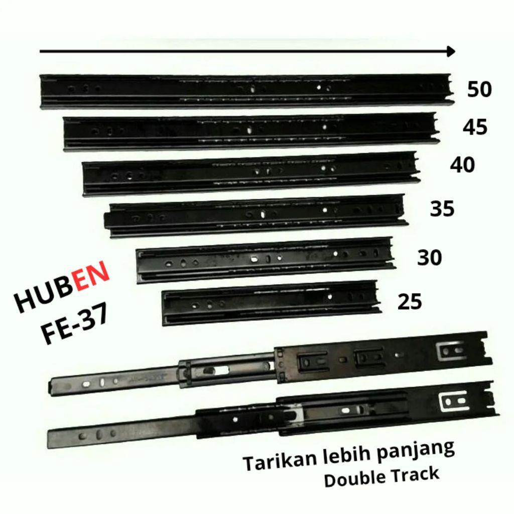 Rel Laci fe-37 Double Track HUBEN