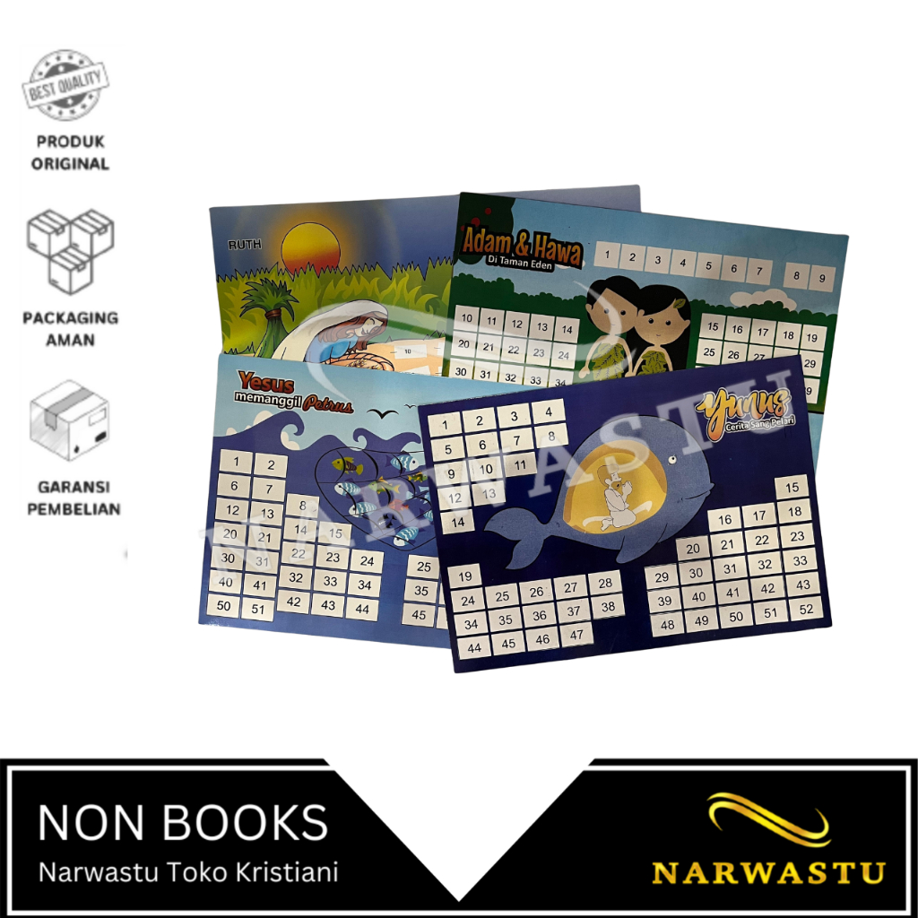 

NARWASTU - Absensi Sekolah Minggu dengan Stiker - TM020