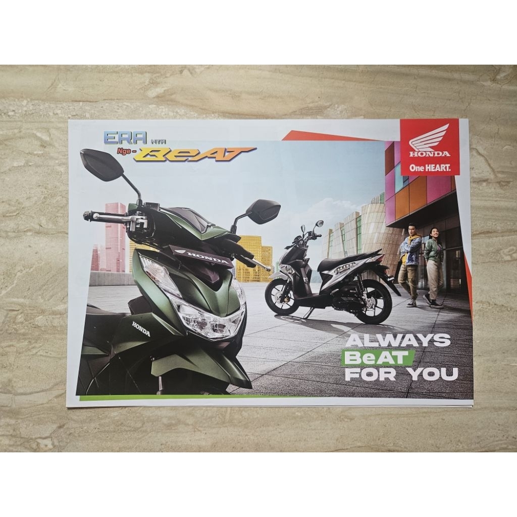 brosur katalog motor honda beat 2023 flyer