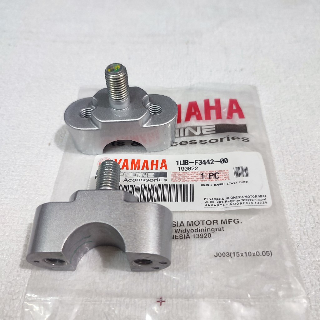 RAISER KLEM KLEMAN STANG STIR SETIR BAWAH FINO XRIDE ORIGINAL ASLI YAMAHA YGP 1UB-F3442-00