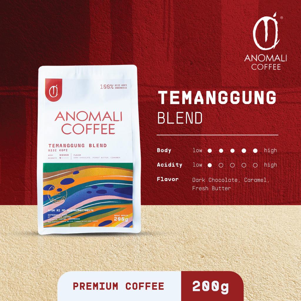 

Anomali Coffee Biji Kopi Temanggung Blend 200gr