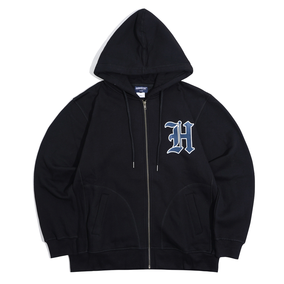 Hammerstout - Gothic Black Zipper - Hoodie