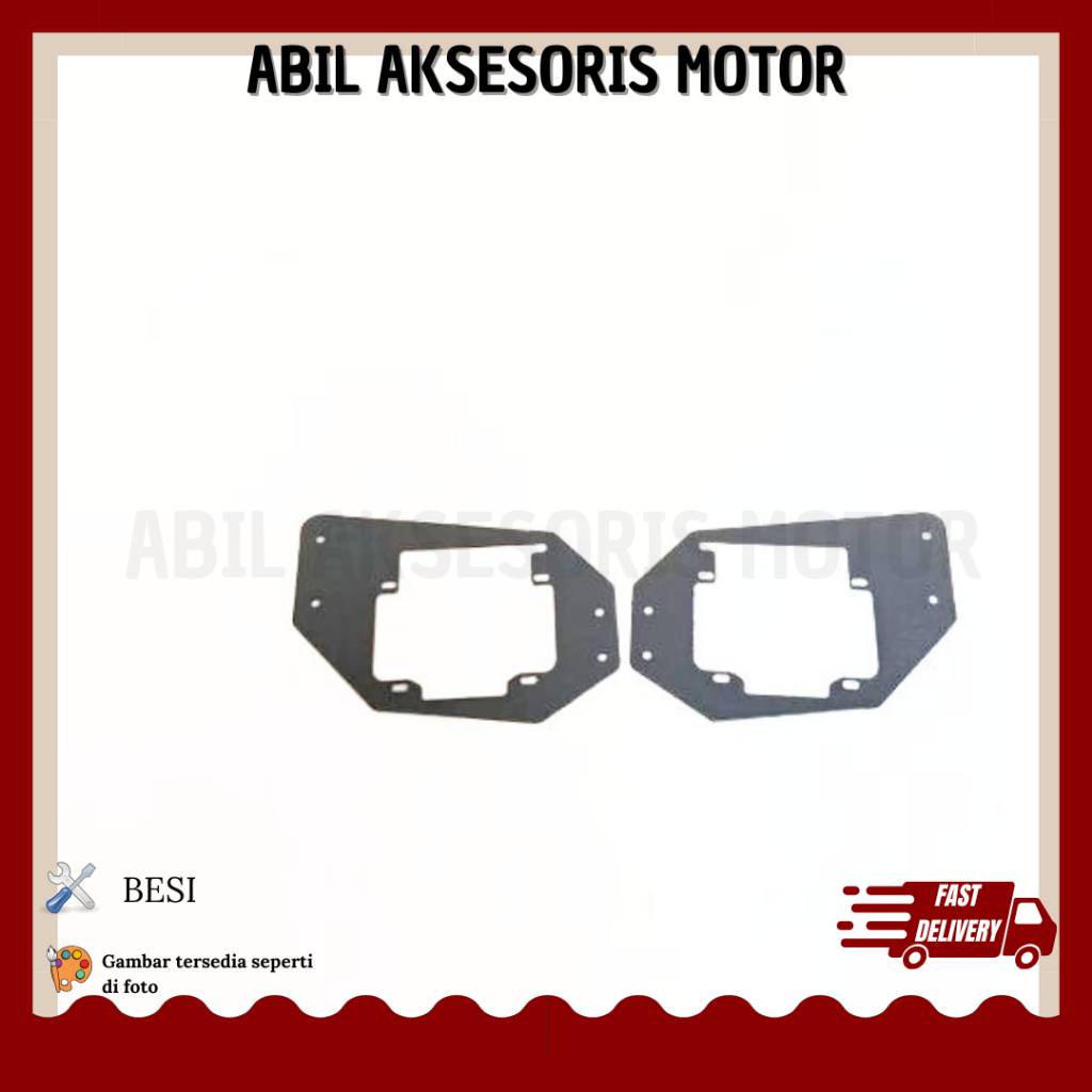 BRACKET BILED PROJIE R15V2 LAMPU AES KENZO VINYX CR7 2.5 INCH R 15 V 2