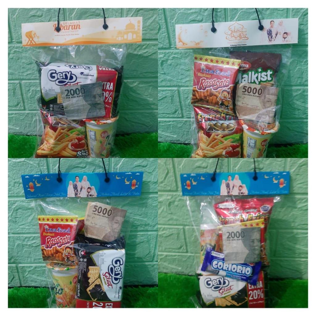 

PLASTIK PARSEL JAJAN LEBARAN TAS PLASTIK SNACK IDUL FITRI / ULTAH free foto