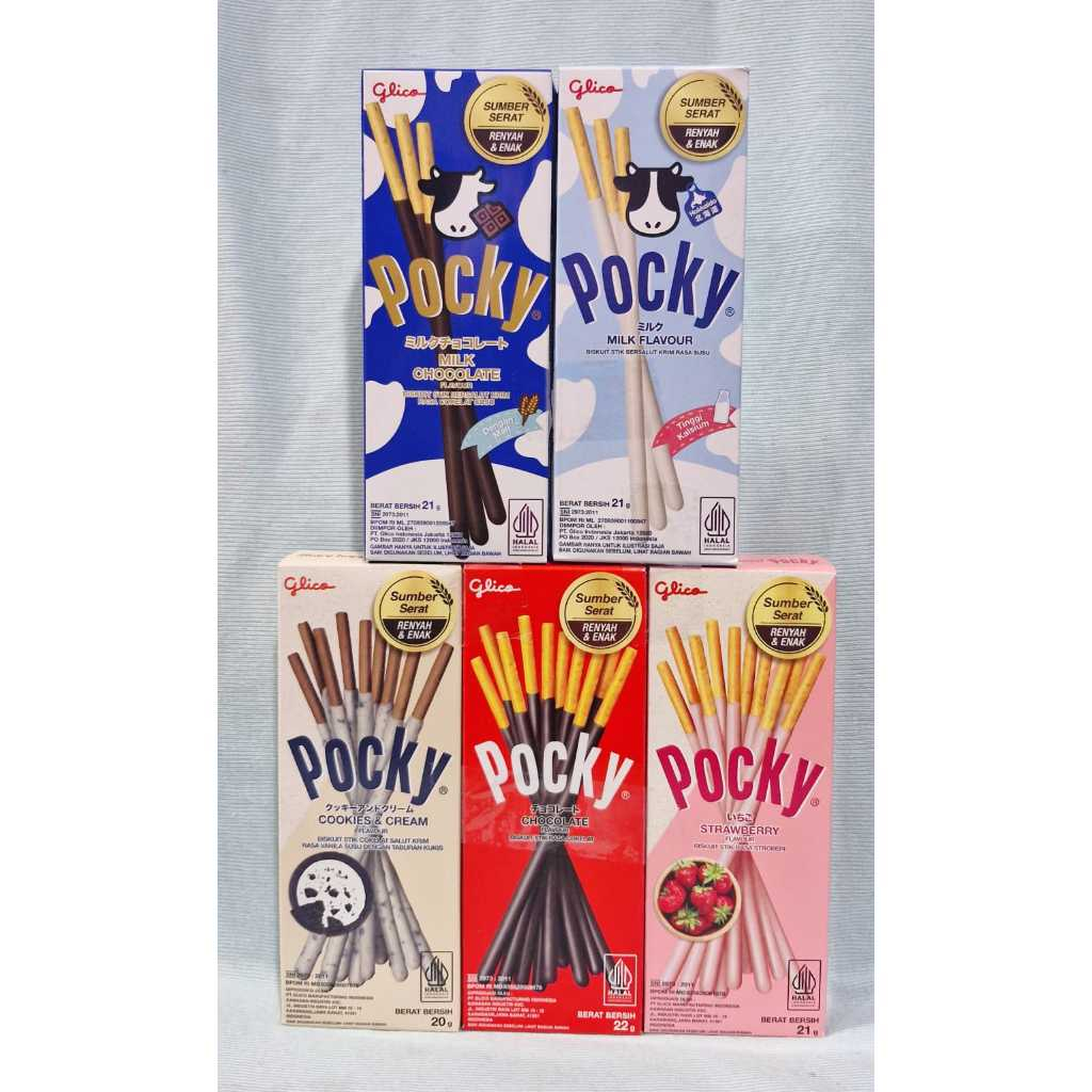 

Glico Pocky Coklat / Stroberi (1 Pcs x 20 gr)