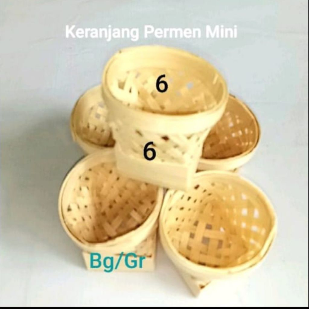 Keranjang Permen Mini / Tusuk Gigi