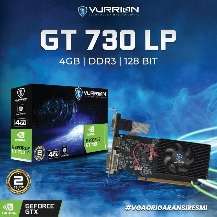 VGA VURRION GT 730 4GB  LP DDR3 128 Bit gt730 low profile ddr 3
