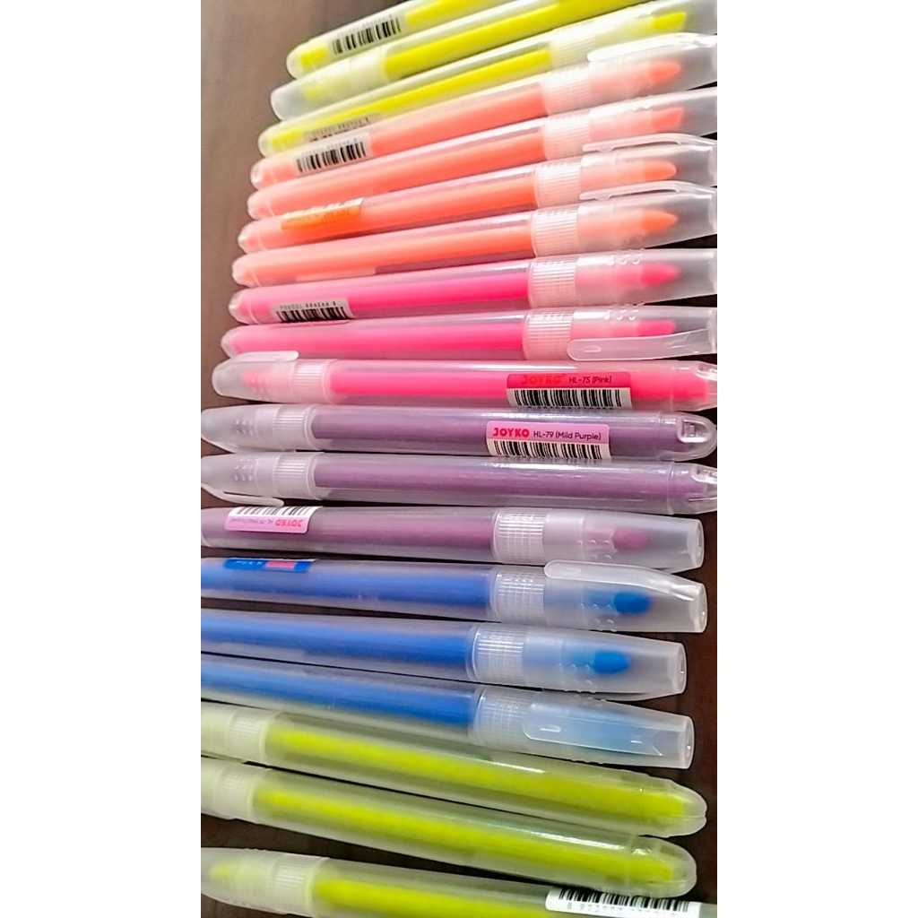

STABILO / HIGHLIGHTER model pensil merk JOYCO Ringan & Murah