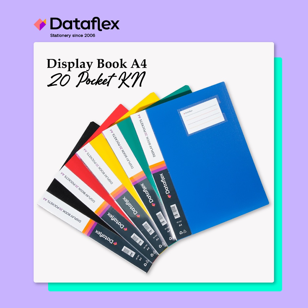 

Display Book A4 20 Pocket KN Dataflex