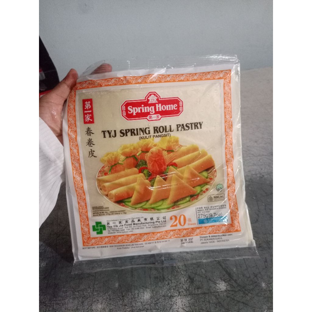 

TYJ kulit lumpia besar isi 20 lembar