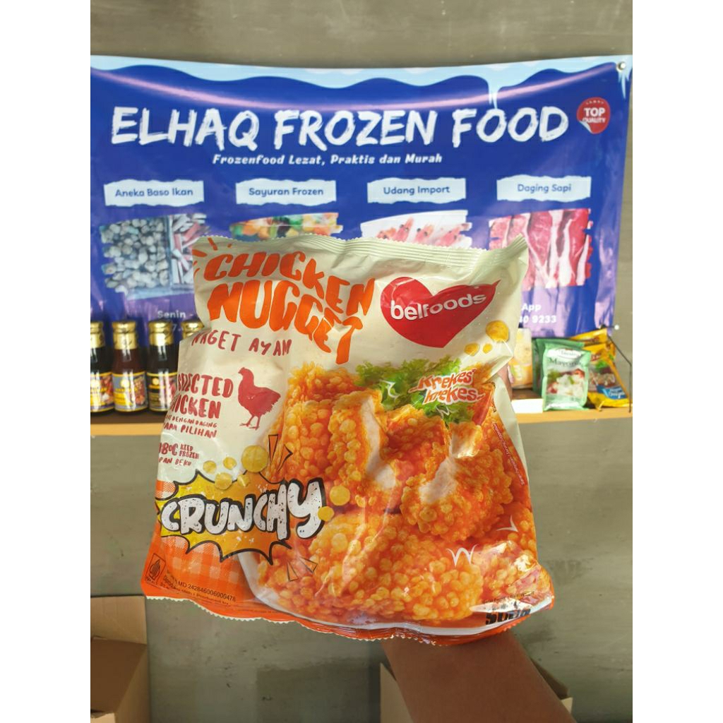 

Belfoods Chicken Nugget Crunchy 500gram