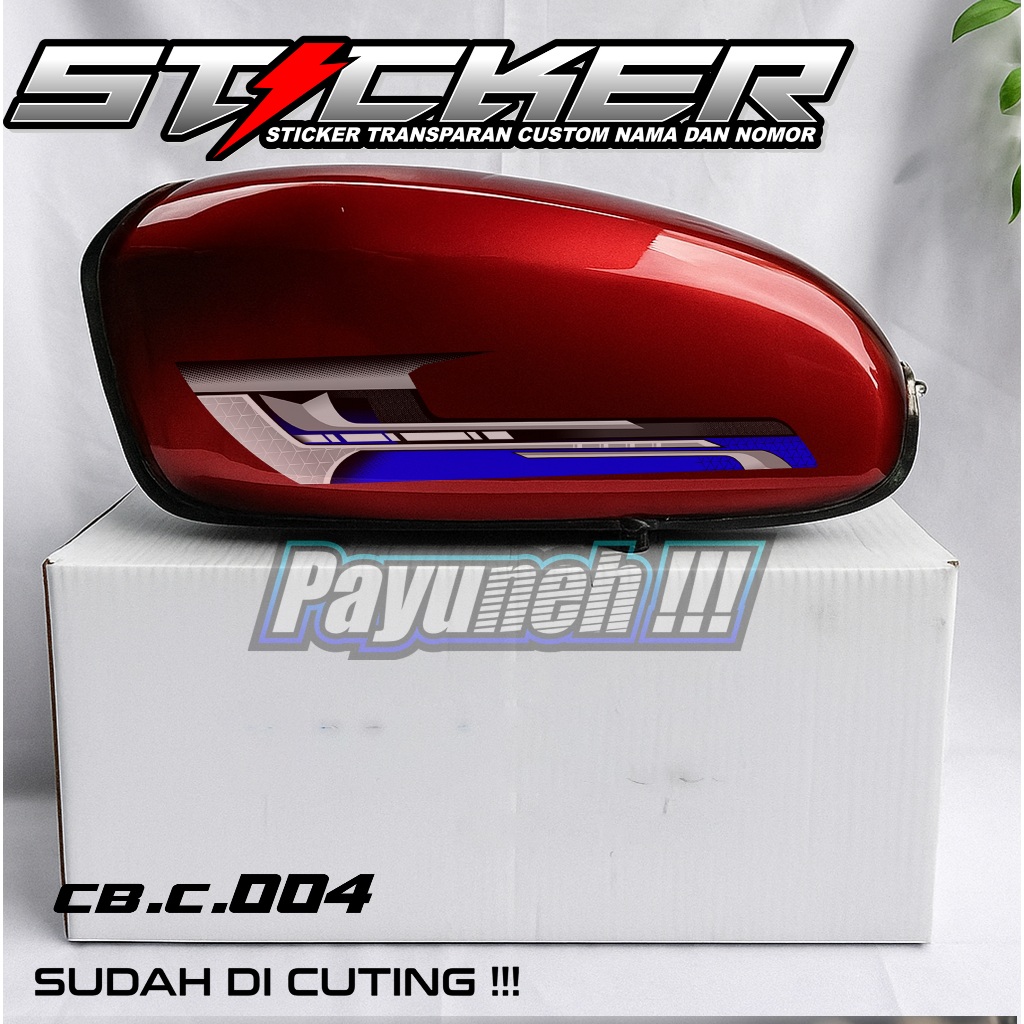 04 STICKER STRIPING MOTOR CB 100 - STICKER STRIPING MOTOR CB 100 PREMIUM GRAFHIC