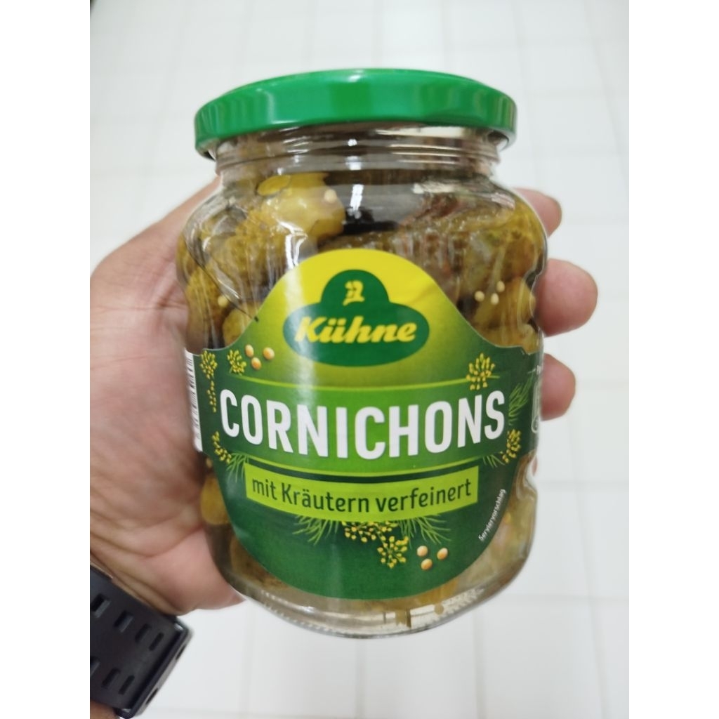 

KUHNE PICKLED GHERKINS 370 ML