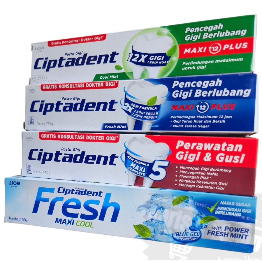 PASTA GIGI CIPTADENT 190gr / Odol Ciptadent 190gr