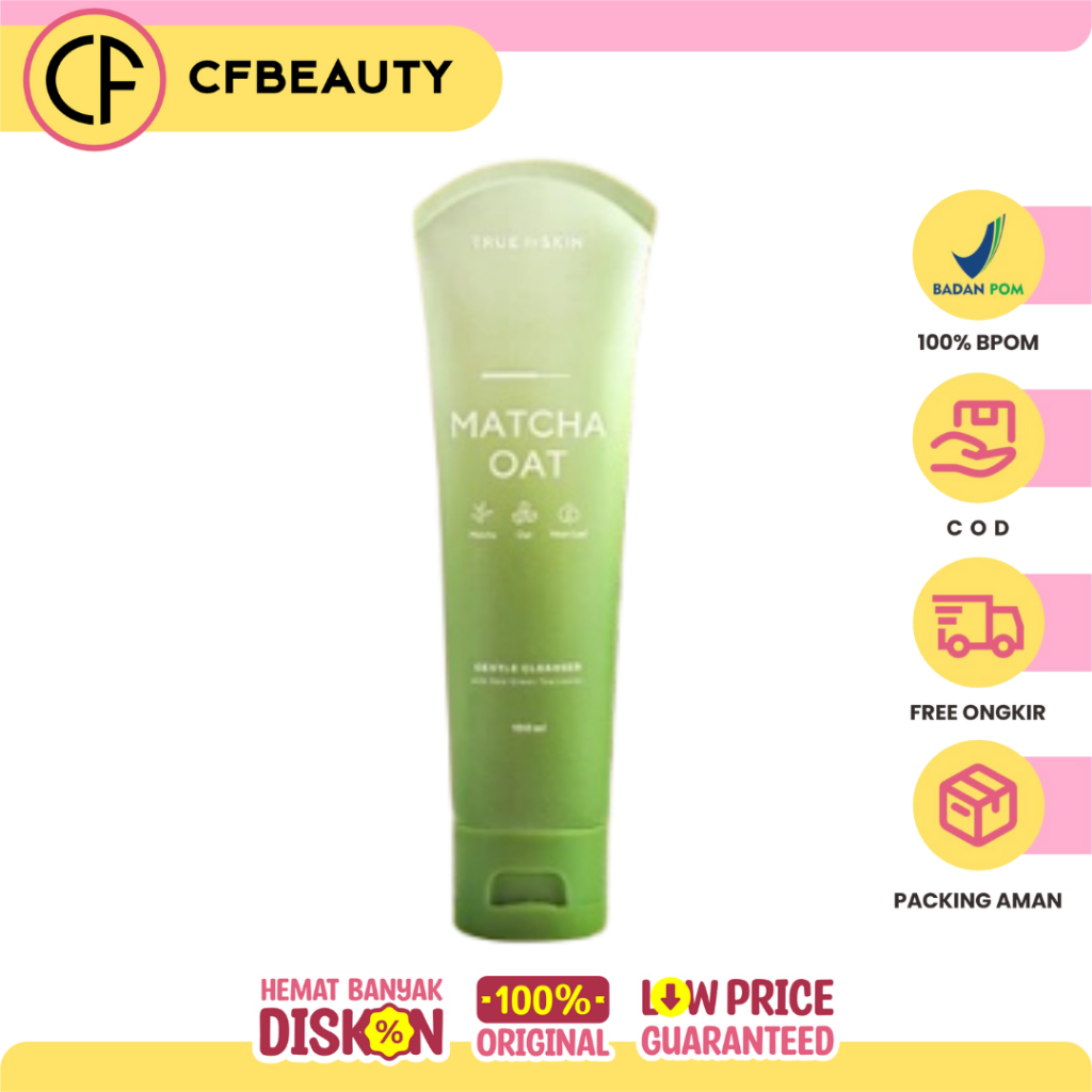 True To Skin Matcha Oat Gentle Cleanser