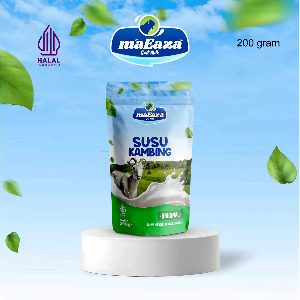 

MaEaza Susu Kambing Rasa Original Tanpa Krimer