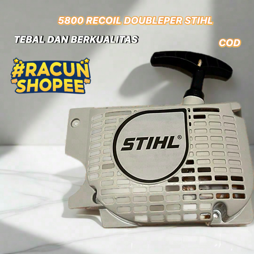 RECOIL STARTER ASSY CHAINSAW DOUBLE PER 5800