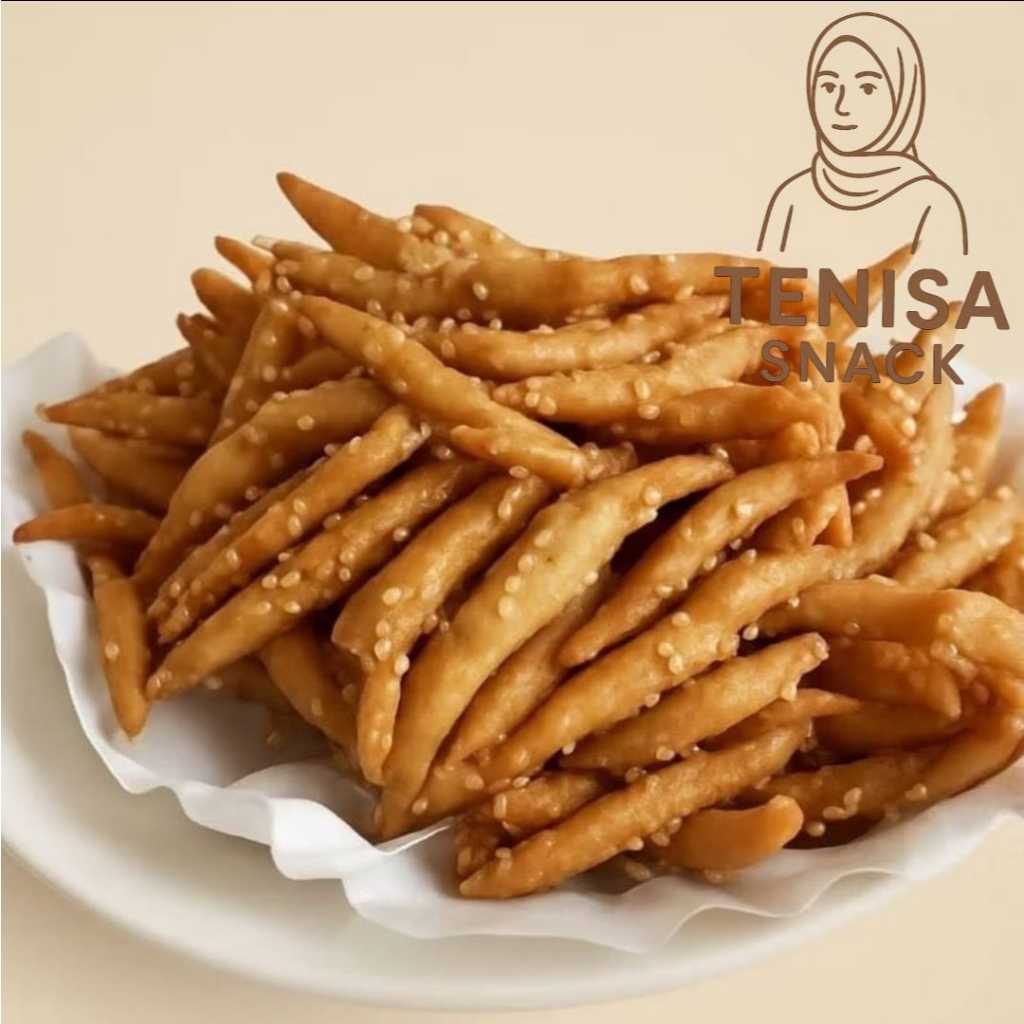 LADU KETAN WIJEN GULA MERAH 1KG / ASLI DARI KETAN BUKAN TERIGU/1kg ladu wijen/ladu wijen gula jawa