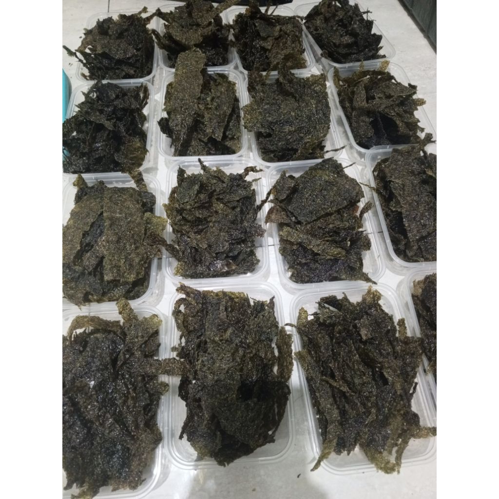 

Nori rumput laut kemasan box 500ml