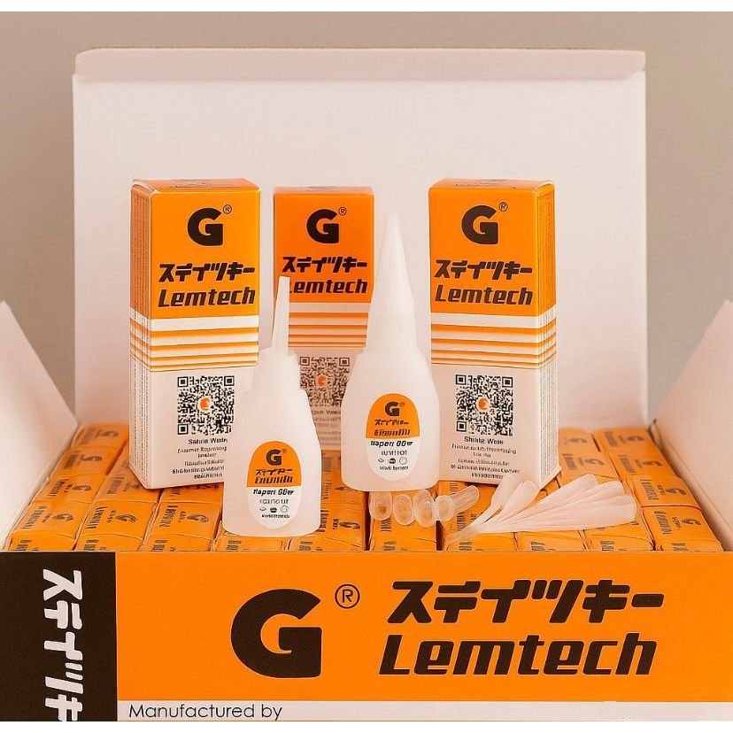 

Lem Korea / Lem Korea Lemtech Cyanoacrylate Adhesive ( 1 box = 50 pcs )