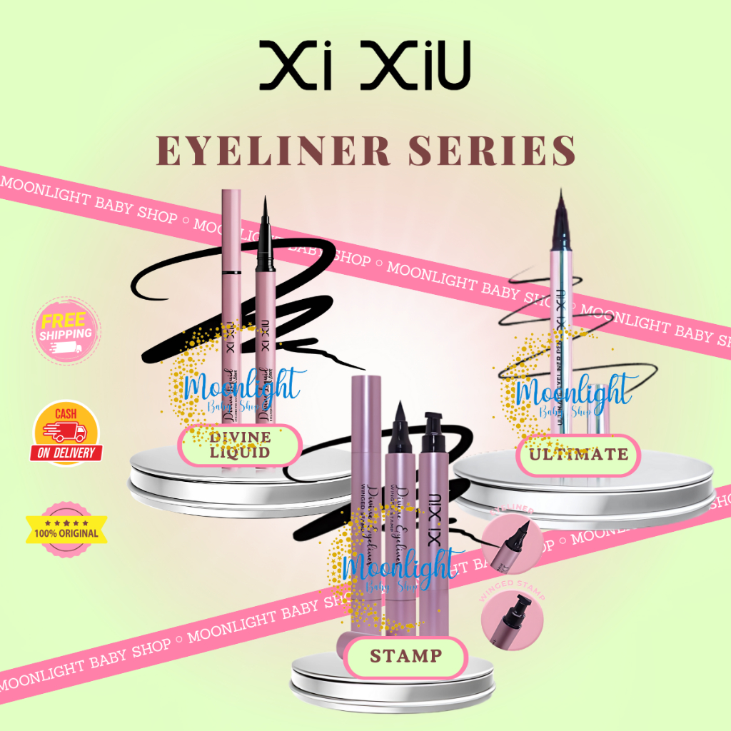 Xi Xiu Divine Liquid Eyeliner Pen Waterproof | Xixiu Divine Liquid Eyeliner Pen With Stamp Black