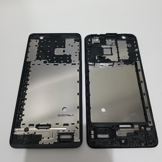FRAME  / TULANG TENGAH / TATAKAN LCD HP SAMSUNG SM A01 CORE BLACK