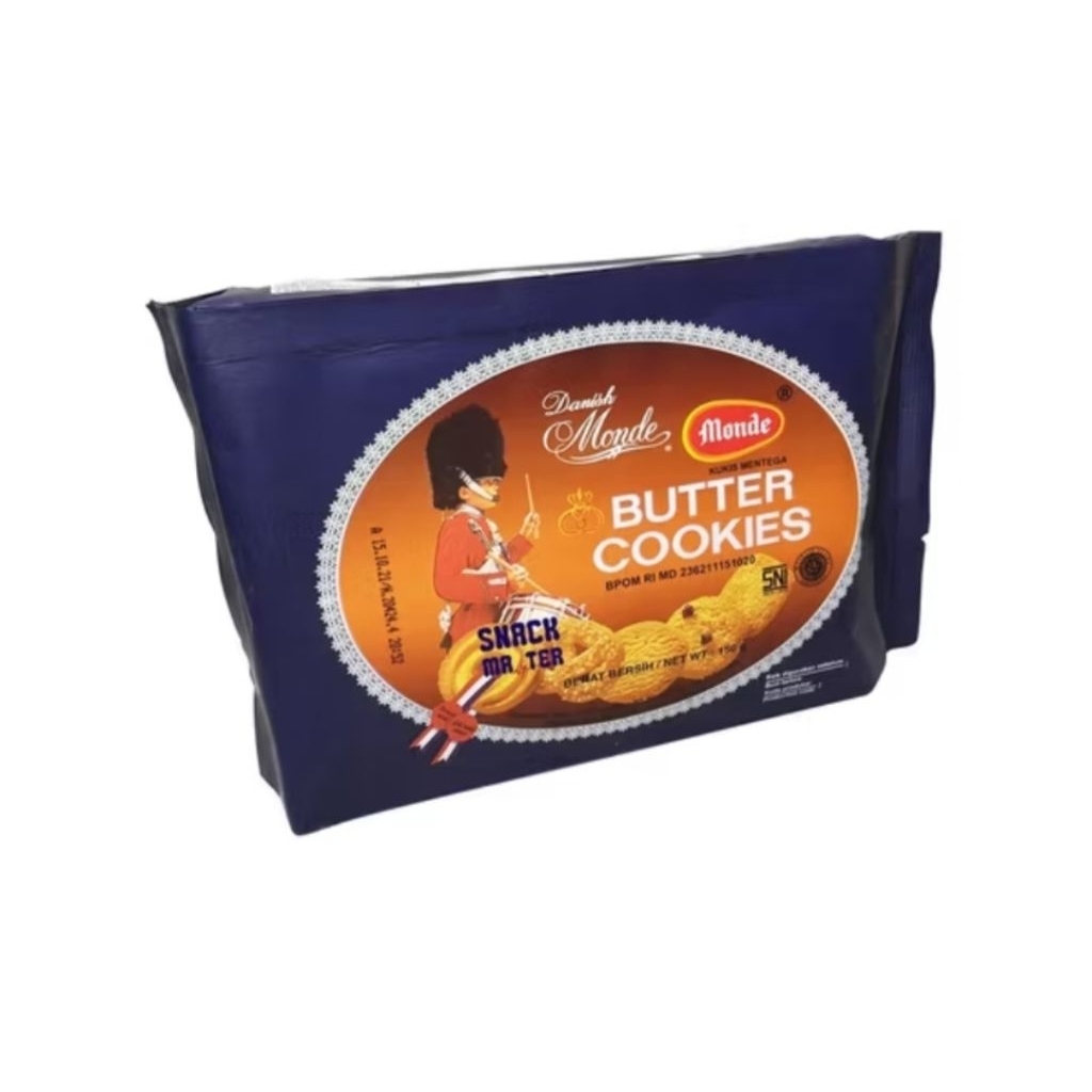 

Monde Butter Cookie Pack Besar – Netto 150 gr