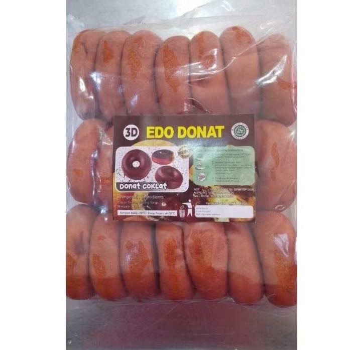 

Edo donat coklat mini