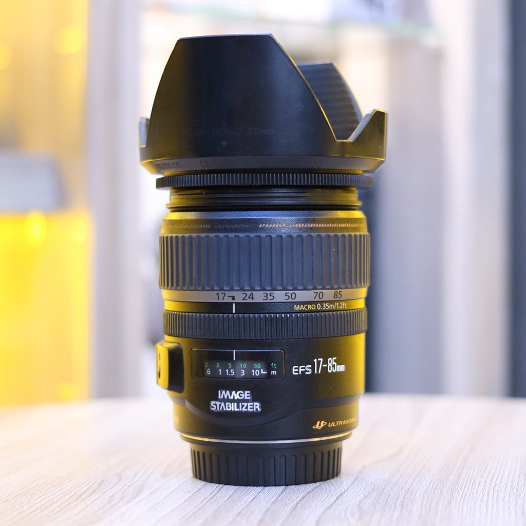 LENSA CANON EFS 17-85MM IS USM LENSA WIDE MACRO
