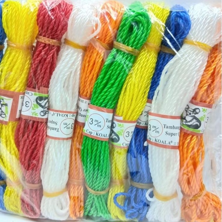 

TAMBANG NILON 3MM WARNA(1PC)