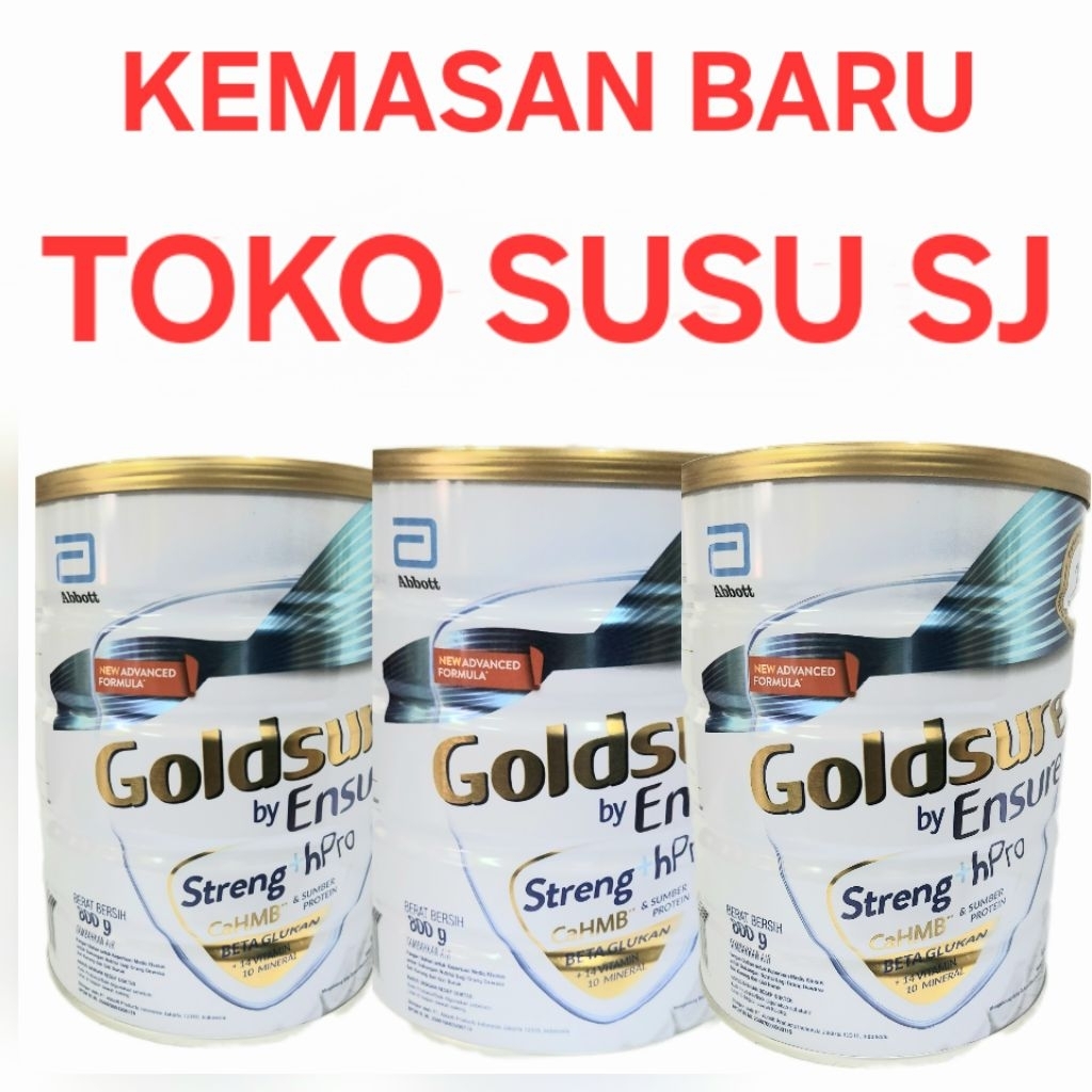 

Goldsure by Ensure Vanila 800 gram /gold sure/ 800gr/vanilla/dulu 900 gram