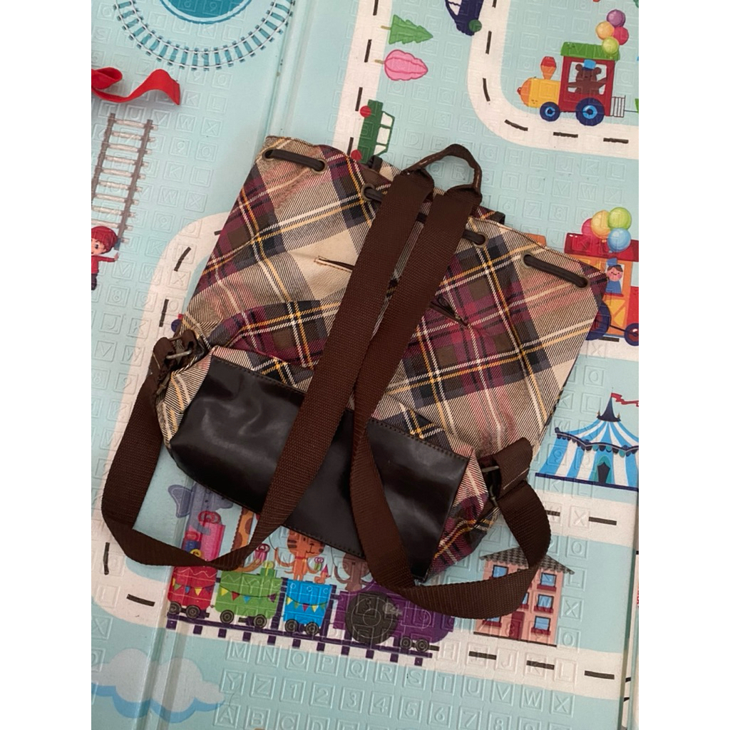 (SALE) TAS PRELOVED BEKAS GOOD CONDITION BACKPACK TAS PUNGGUNG TAS JINJING LEOPARD MACAN TUTUL