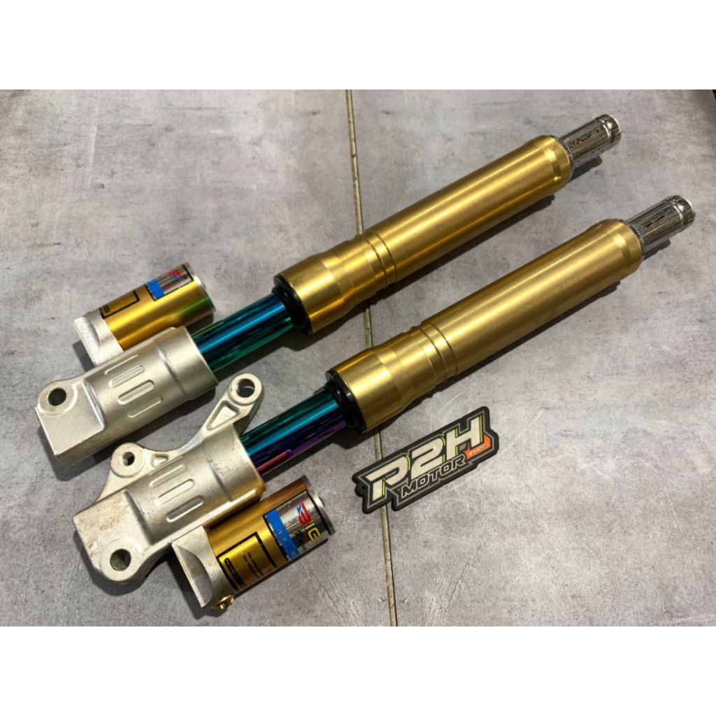 shock usd depan tabung As Rainbow mio sporty 5TL