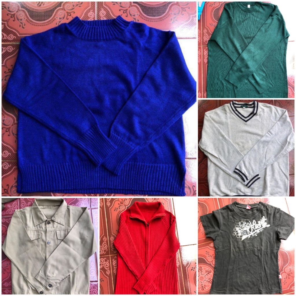 Knitwear Hijau Emerald