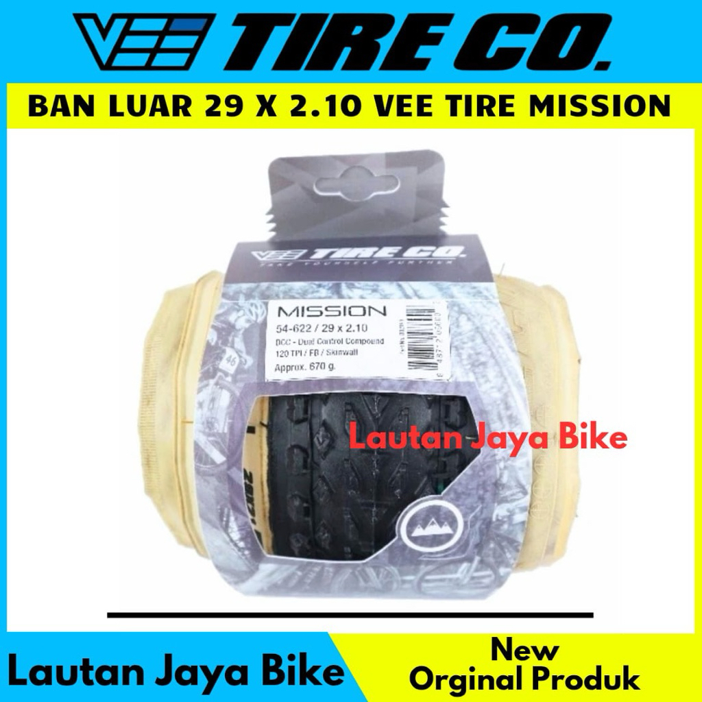 Ban Luar 29 x 2.10 VEE TIRE CO MISSION Original Ban Luar Sepeda