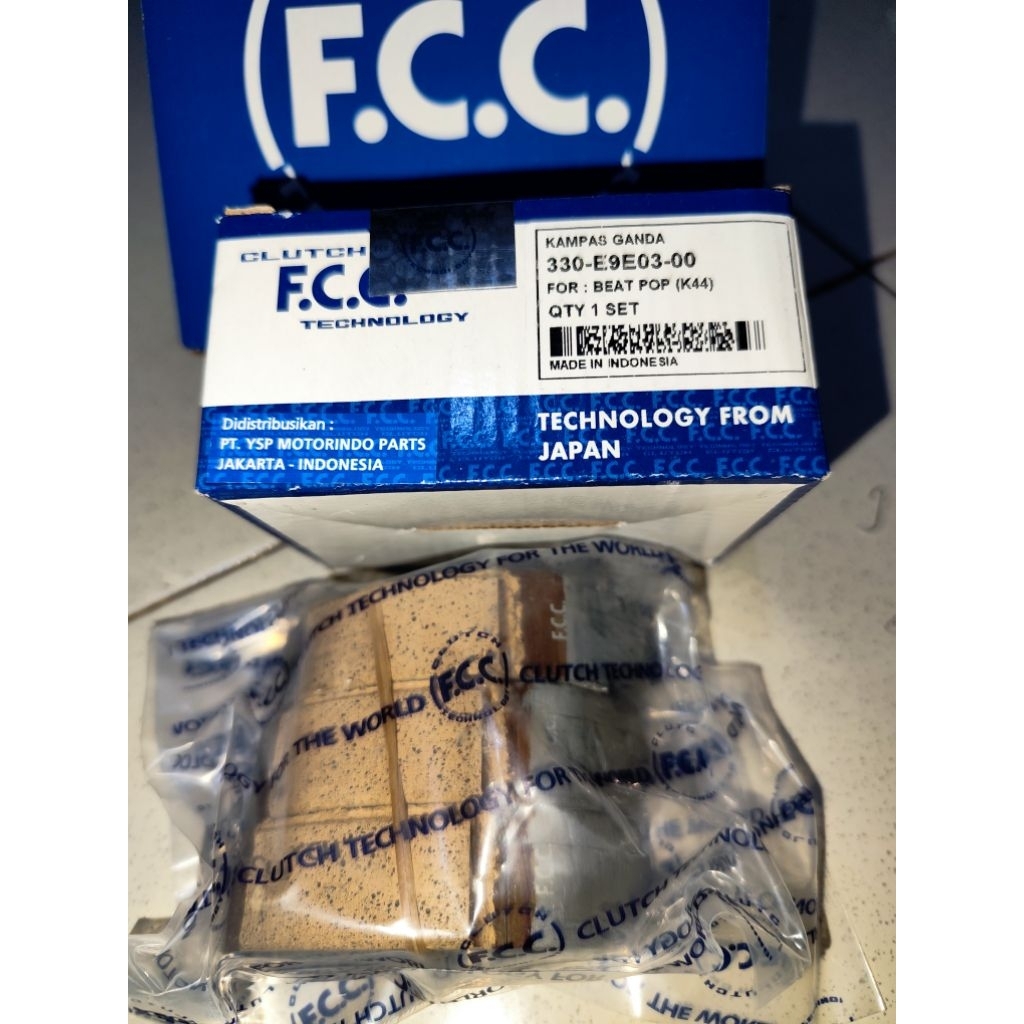 FCC-YSP.  Kampas Ganda Only. BEAT POP. (K44). 330-E9E03-00.