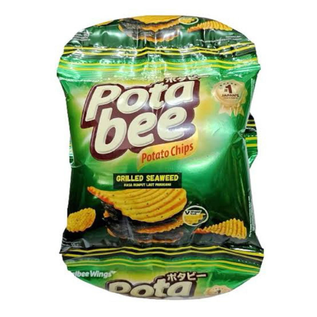 

Potabee Renceng 2000 Rasa Grilled Seaweed isi 10 pcs