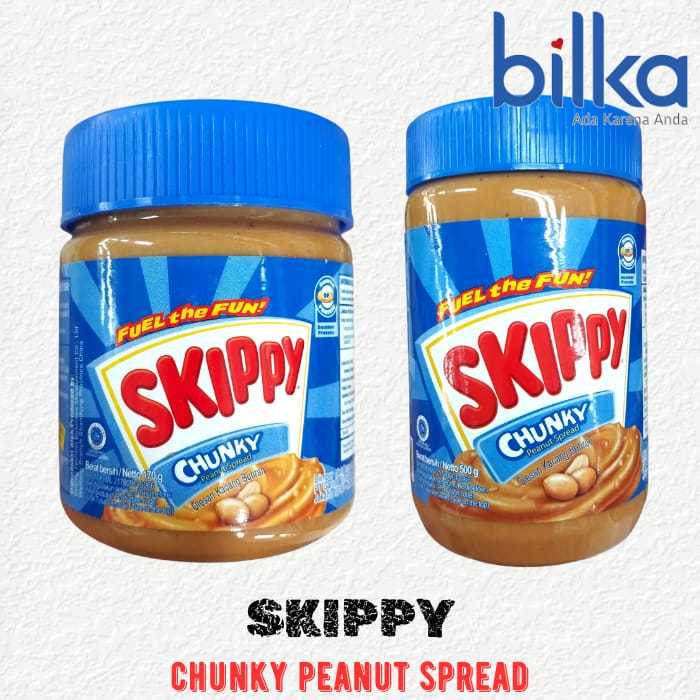 

SKIPPY Chunky Peanut Spread Olesan Kacang Butiran 500gr
