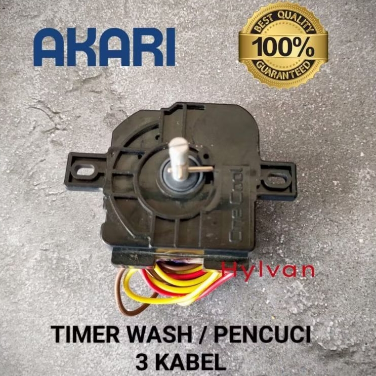 TIMER WASH | MESIN CUCI MESIN CUCI 2 TABUNG AKARI