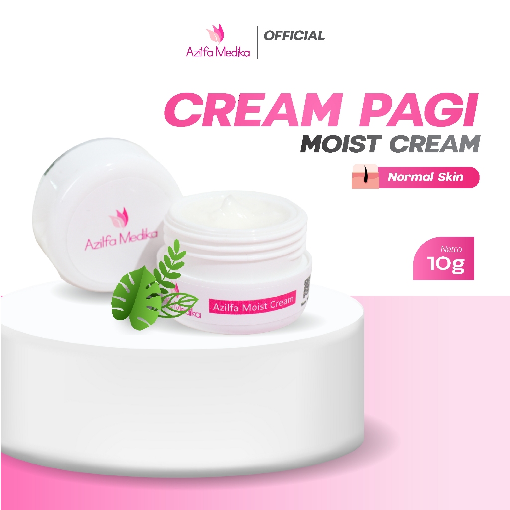 Azilfa Medika  Moist Cream Krim Pagi Moisturizer