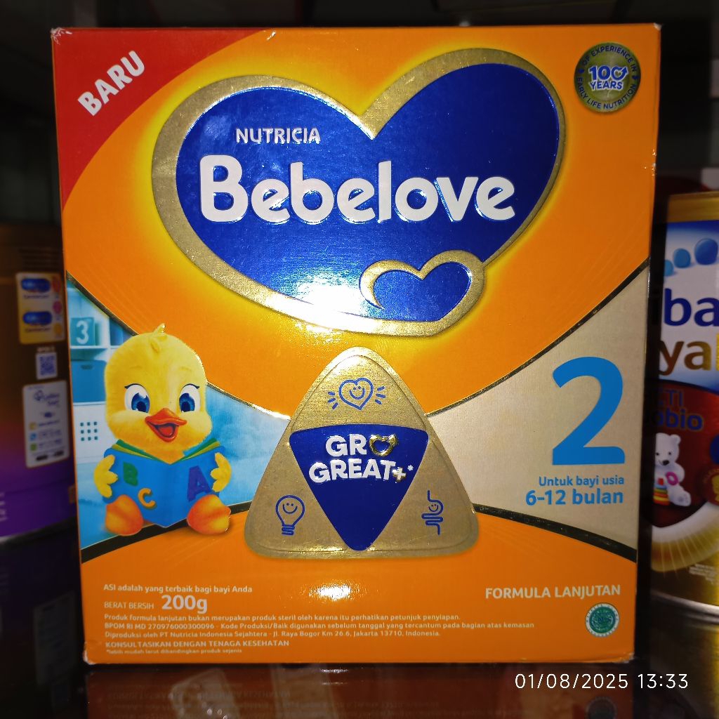 

BEBELOVE 2 6-12 BULAN 200GRAM EXPIRED NOV 2025